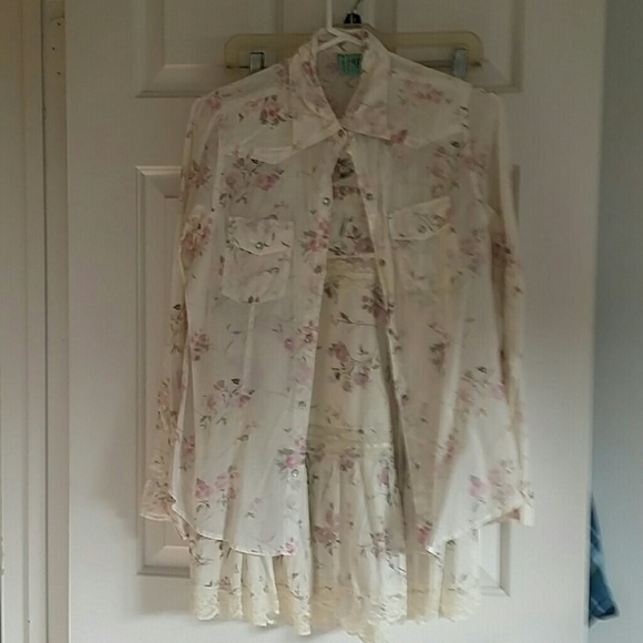 love potion and passport Dresses & Skirts - Shirt and shirt